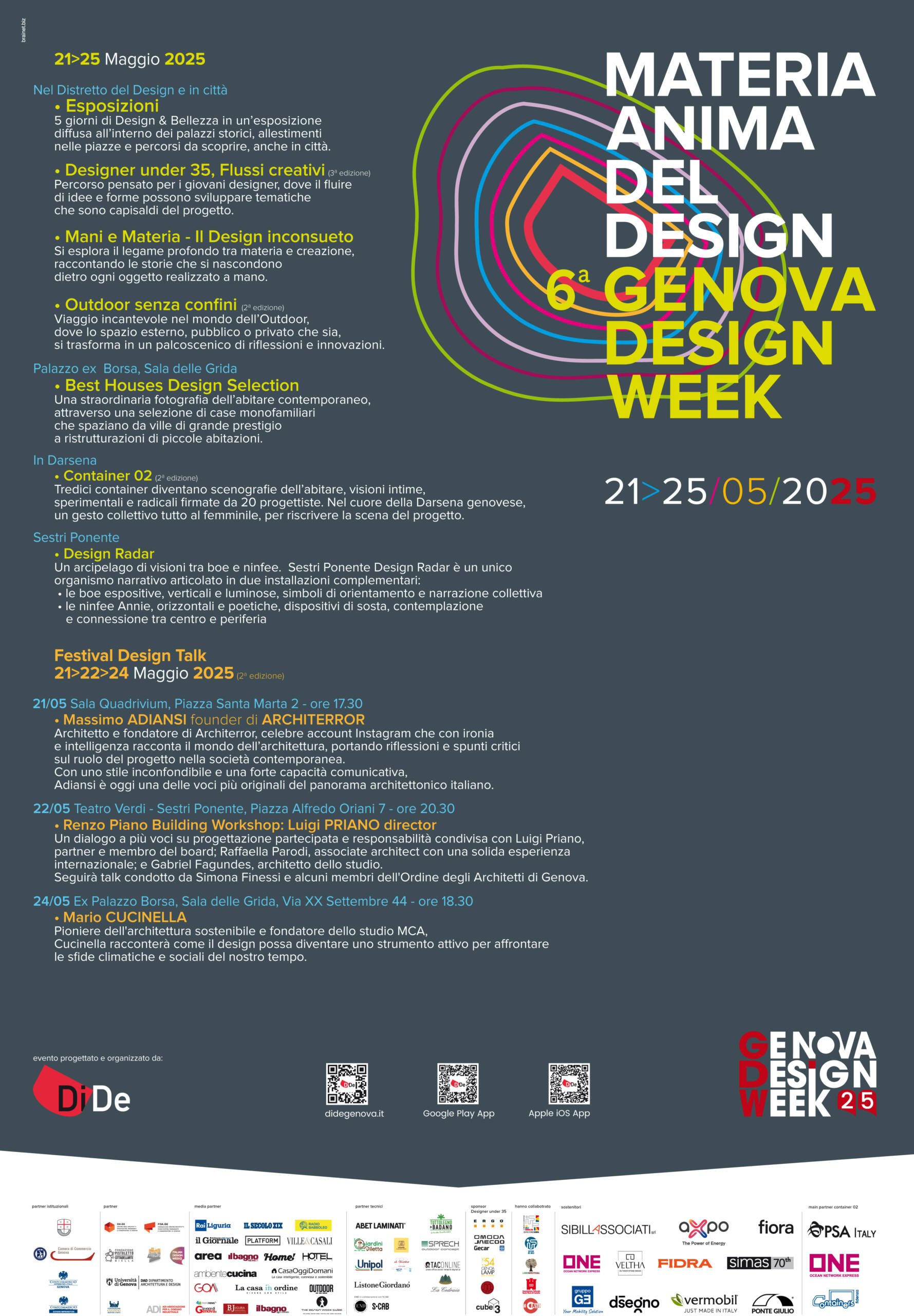 Dettagli eventi genova Design Week