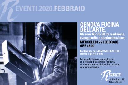 evento arte a genova anni 60/70/80
