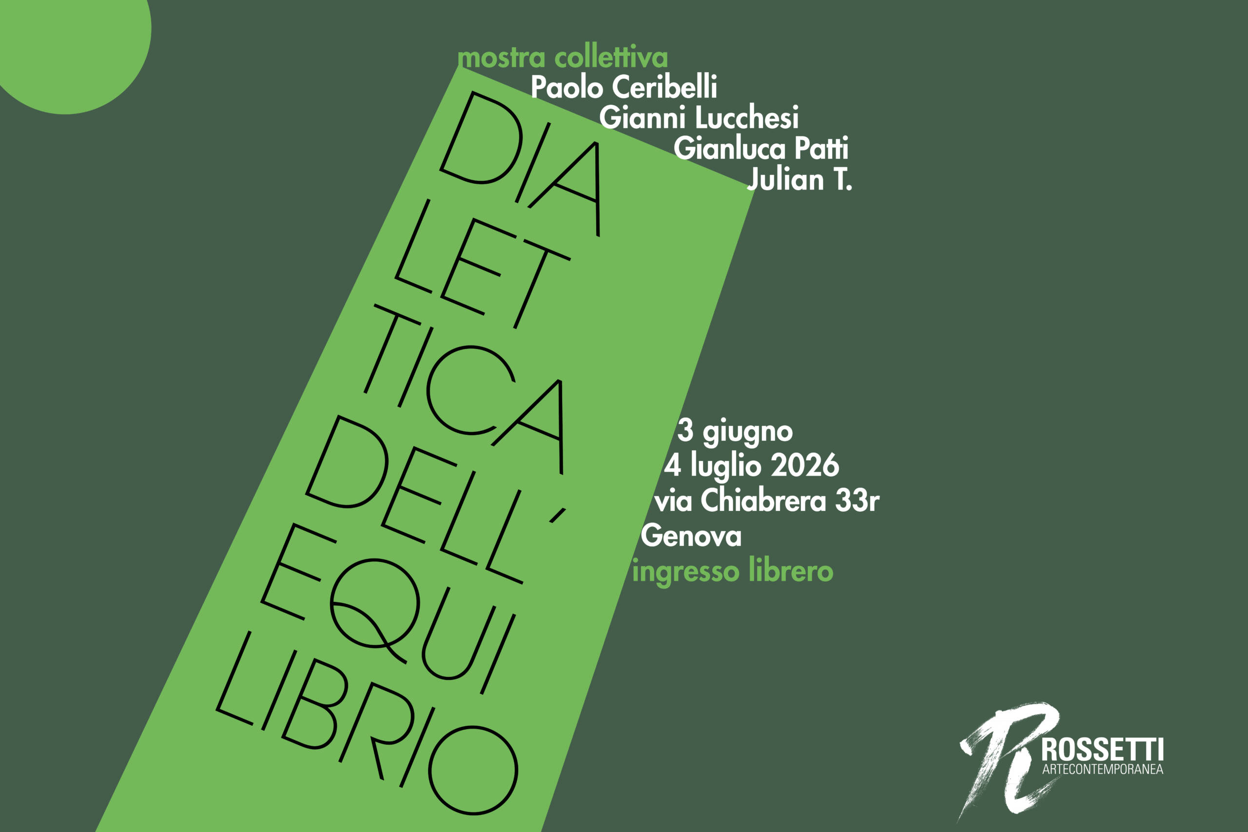 mostra collettiva design week genova rossetti